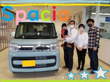 ☆SPACIAご納車です☆